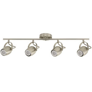 Hampton Bay 4-Light Brushed Nickel Track Lighting